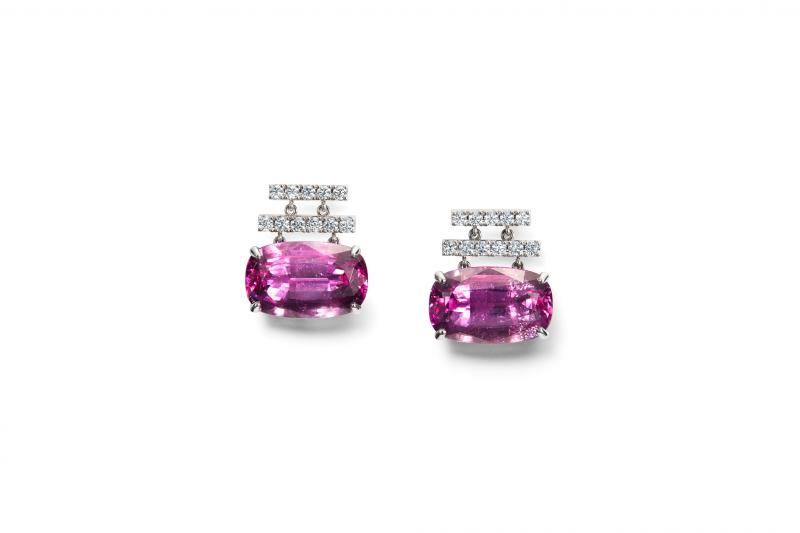 Tourmaline earrings